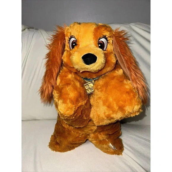 Disney Lady and the Tramp Girl Dog Pillow Plush - Picture 1 of 6